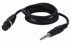 DAP XLR F-Jack stereo cable 6m