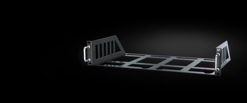 Waves polica pre half-rack SoundGrid servery