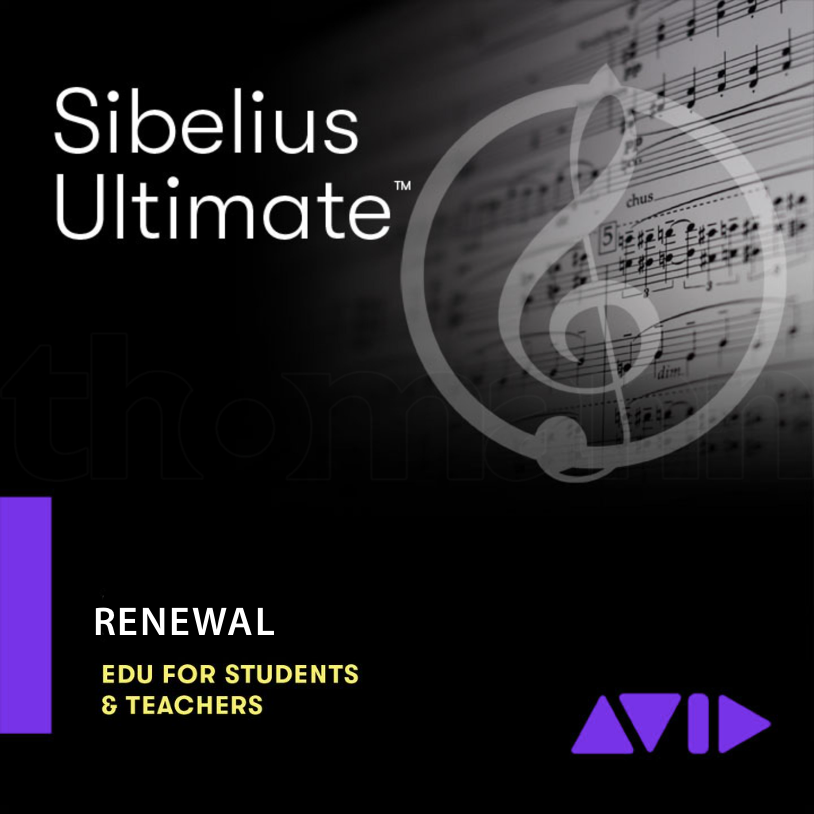 AVID Sibelius Ultimate EDU (4 verzie)