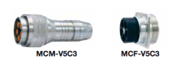 Canare 75Ω multipinový Koaxiálny konektor MCx-V5C3 (2 verzie)