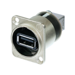 Neutrik USB 2.0 panelový konektor NAUSB-W