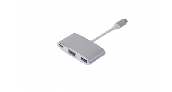 LMP USB-C multiport adapter VGA & USB (2 verzie)