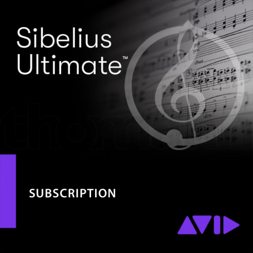 AVID Sibelius Ultimate (4 verzie) - Typy licencie: Ročné predplatné 