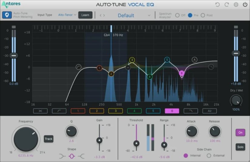 Antares AutoTune Vocal EQ
