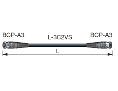 Canare 75 ohm SDI BNC kábel - D3CxxA-S (7 verzií)