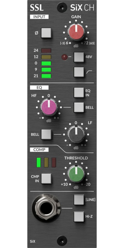 Solid State Logic 500-Series Six Channel Solid State Logic 500-Series Six Channel